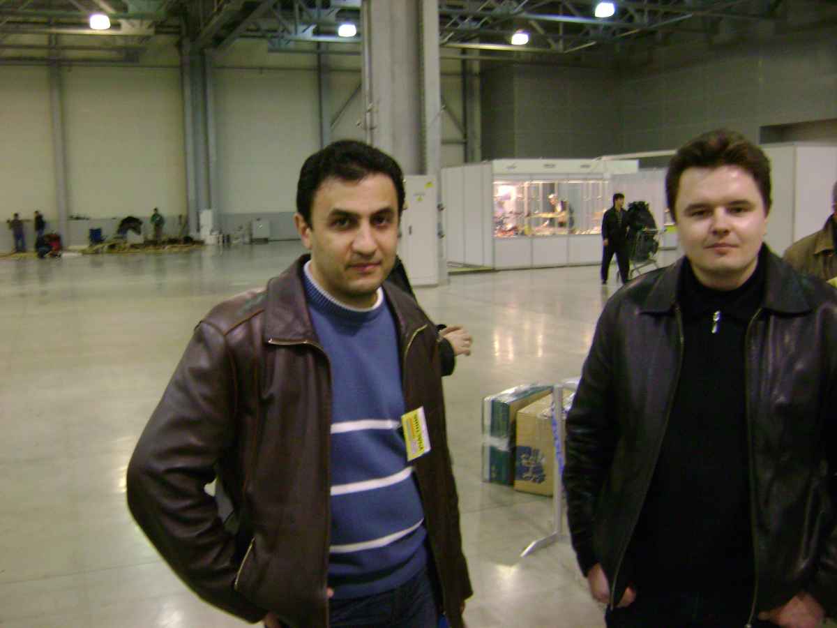 ЧР 2010 в Коркусе в  Москве 076 Гарик Григорян и Евгений.jpg